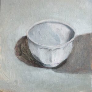 Breakfast bowl
2024
Acrylic and oil on repurposed board
25.5x23
